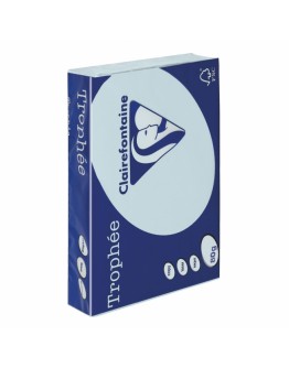 Rame Papier couleur Clairefontaine Trophée Bleu A4 80Gr