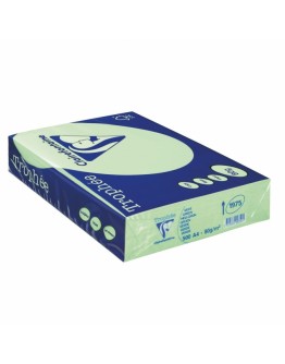PAPIER COULEUR CLAIREFONTAINE TROPHÉE VERT A4 80GR
