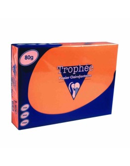 Papier Trophée Orangé A4 80Gr