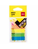 FILM INDEX SIGN HERE 44X12MM 20F ASSORTIS EA11302