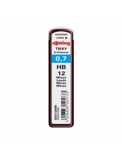 Mines Rotring 0.7 mm HB
