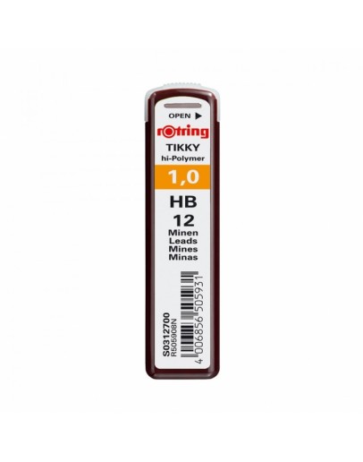 Mines Rotring 1 mm HB
