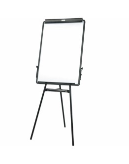Chevalet de Conférence Magnétique Trépied Réglable en Hauteur 2 Bras Extensibles