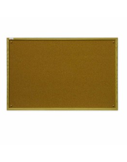 Tableau affichage 2x3 liège cadre MDF 60x90