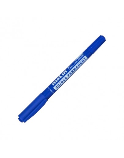 Marqueur pour CD/DVD bleu Molin