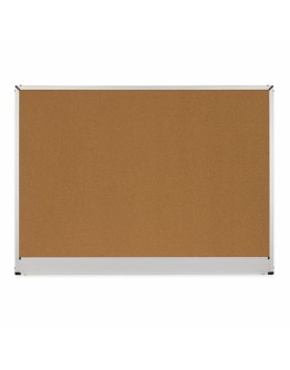 Tableau affichage 2x3 liège cadre aluminium 120x180
