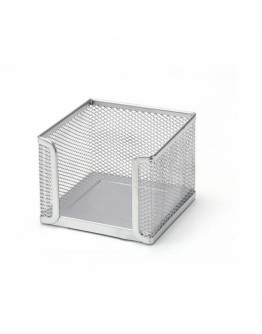 Porte bloc papier métal gris