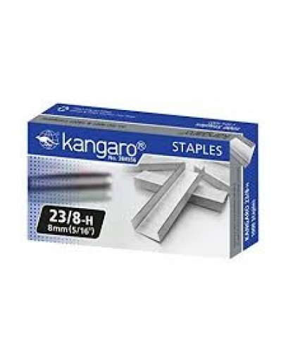 Agrafes Kangaro 23/8 paquet de 1000