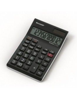 Calculatrice de Bureau SHARP EL-124T 12 Chiffres - Noir