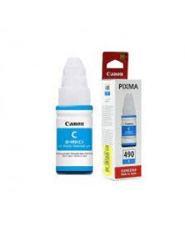 CARTOUCHE JET D'ENCRE ORIGINAL CANON GI 490 C -  (GI-490-C)