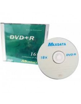 DVD +/-R 16X 4.7GB SLIM CASE MAXDATA
