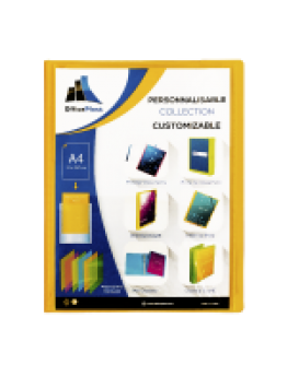 Porte documents A4 en PP 120 vues couleurs assorties EVIDENCE