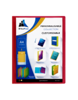Porte documents A4  200 vues couleurs assorties EVIDENCE