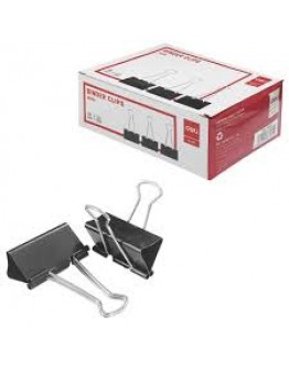 Binder clip DELI 32 mm paquet de 12