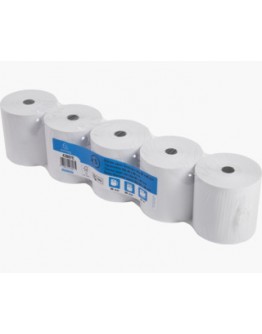 Pack de 5 Rouleaux Papier Thermique 80 x 70 mm