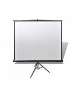 ECRAN DE PROJECTION MOBILE TRIPIED 199X199CM - BLANC