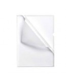 Chemise a coin tranparent deli