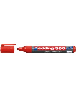 Marqueur Edding 360 rouge pour tableau blanc