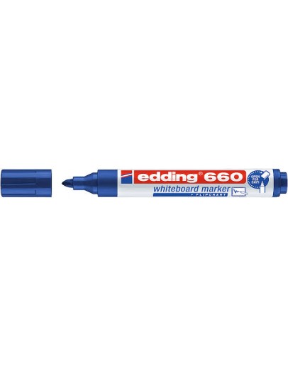 Marqueur bleu Edding 660 pour Tableau blanc