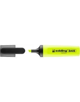 Marqueur Fluo EDDING 345 JAUNE